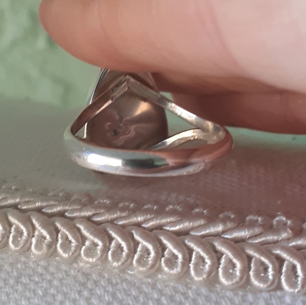 Larimar Teardrop Ring - Picture 7 of 14